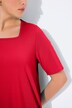 Camiseta, forma en A, escote cuadrado, media manga