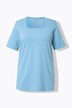 T-shirt, A-form, firkantet udskæring, korte ærmer