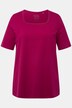 T-Shirt, A-Linie, Carré-Ausschnitt, Halbarm
