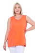 Top, A střih, výstřih do V, bez rukávů