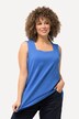 Longtop, Classic Fit, Carré-Ausschnitt, ärmellos