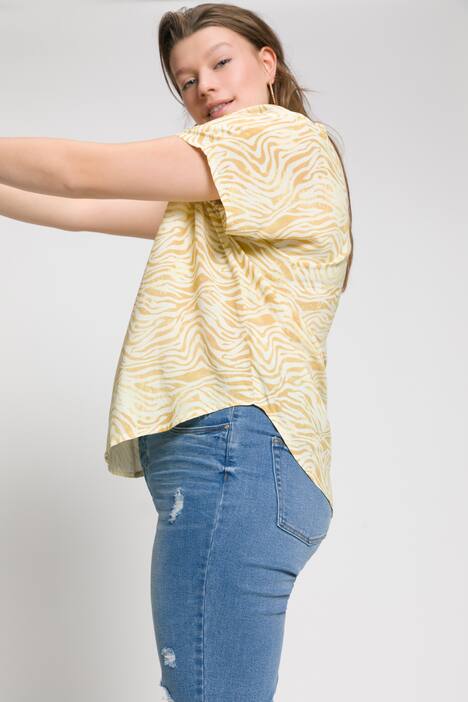 Zebra Print Blouse