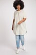 Chemisier en lyocell, pois, oversize, col rond, manches mi-longues