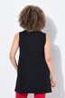 Strap Accent Scoop Neck Cotton Tank Knit Tunic