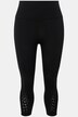 7/8-sportsleggings, hurtigttørrende, cutouts, høj talje