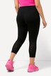 7/8-sportsleggings, hurtigttørrende, cutouts, høj talje