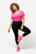 7/8-sportsleggings, hurtigttørrende, cutouts, høj talje