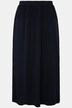 Jupe smockée, silhouette trapèze, taille élastique