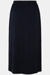 Jupe smockée, silhouette trapèze, taille élastique