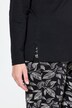 T-shirt en coton bio, manches longues et col roulé - coupe Slim