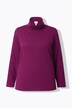T-shirt en coton bio, manches longues et col roulé - coupe Slim