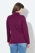 T-shirt en coton bio, manches longues et col roulé - coupe Slim