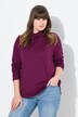 T-shirt en coton bio, manches longues et col roulé - coupe Slim
