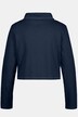 Camiseta, cuello cisne, cinta plisada, manga larga, algodón bio