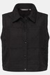 Quilted Snap Front Crop Vest