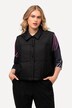 Quilted Snap Front Crop Vest