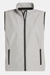 Softshell-vest, fleecefor, ståkrave