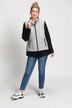 Softshell-vest, fleecefor, ståkrave