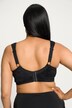 Reggiseno di microfibra senza ferretto con Jacquard e coppa C-D