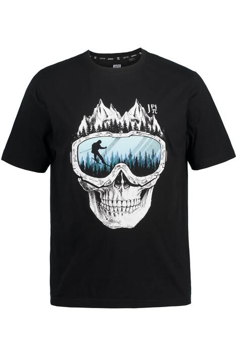 JAY-PI tričko, lyžařské oblečení, krátké rukávy, SkullSki potisk