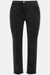 Jeans Sarah, med frynser, smalle ben og høj talje