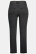 Jeans Sarah, med frynser, smalle ben og høj talje