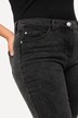 Jeans Sarah, med frynser, smalle ben og høj talje