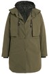 Pelerínová parka, nepromokavá, prošívaná vsadka