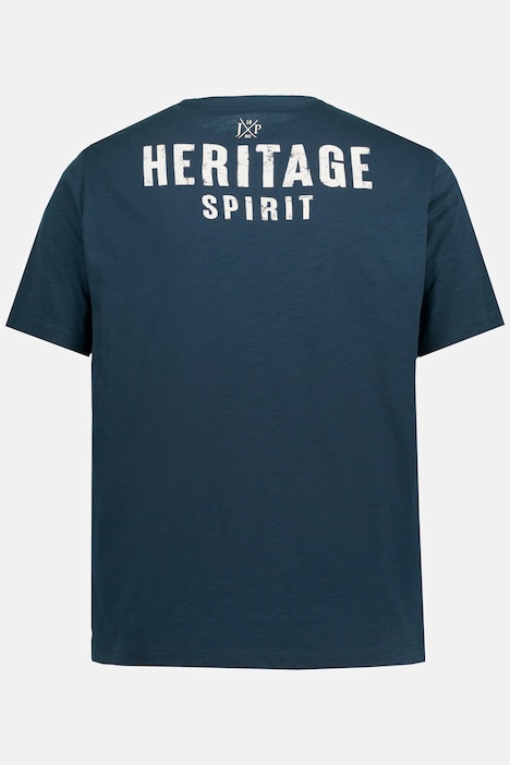 T-shirt, denim, korte mouwen, Killers rugprint, gevlamde jersey