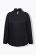Bluse, Oxford-Gewebe, Kelchkragen, Langarm
