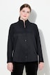 Bluse, Oxford-Gewebe, Kelchkragen, Langarm