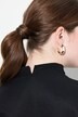Bluse, Oxford-Gewebe, Kelchkragen, Langarm