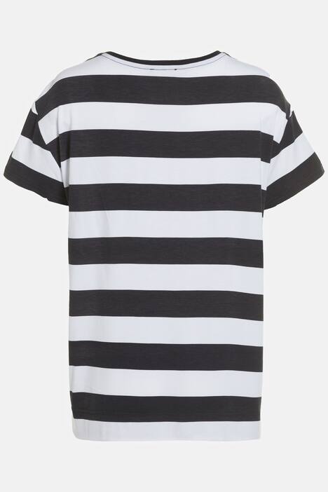 T-Shirt, Identity, Stickerei, Rundhals, Halbarm