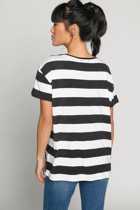 T-Shirt, Identity, Stickerei, Rundhals, Halbarm