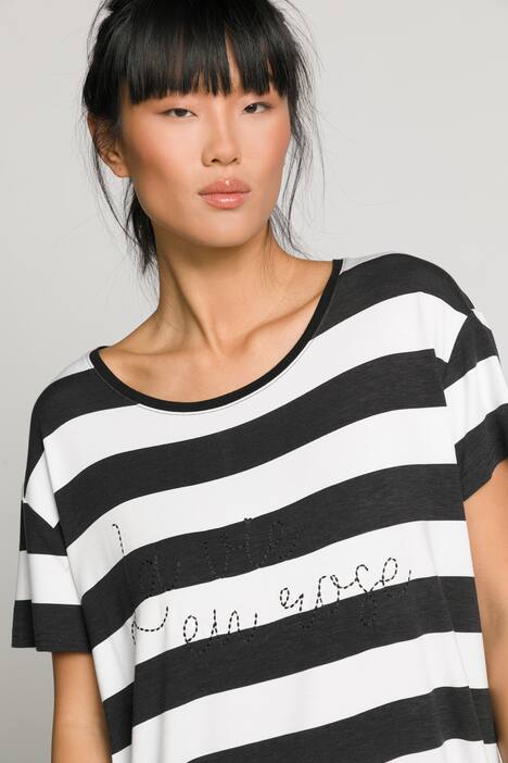 T-Shirt, Identity, Stickerei, Rundhals, Halbarm