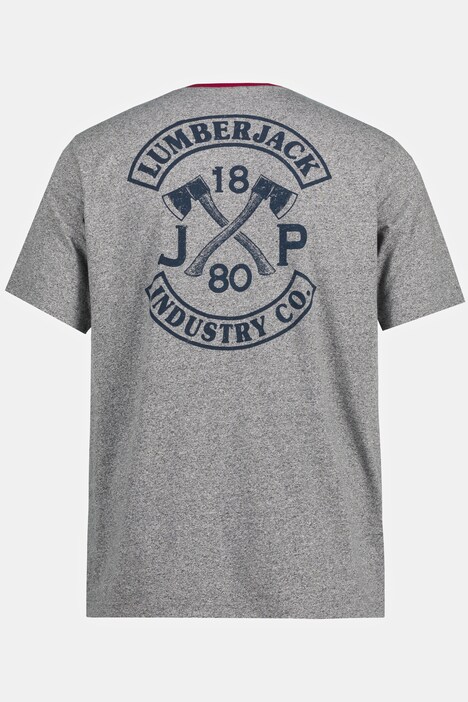 T-Shirt, Halbarm, Stickerei auf der Brust