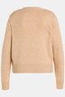 Cardigan à col V et patte de boutonnage, motif torsadé