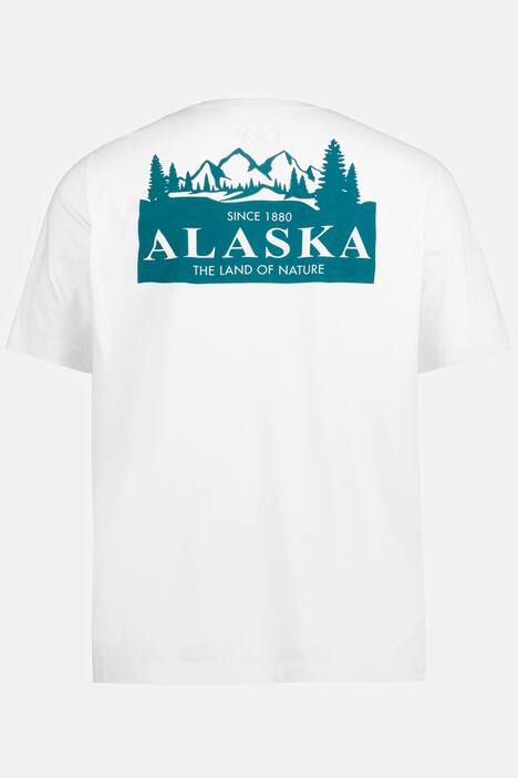 T-shirt à manches courtes, avec imprimé Alaska dans le dos
