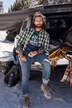Jeans con taglio speciale per l'addome, FLEXNAMIC®, cinque tasche e taglio della gamba dritto, disponibili fino alla tg. 72