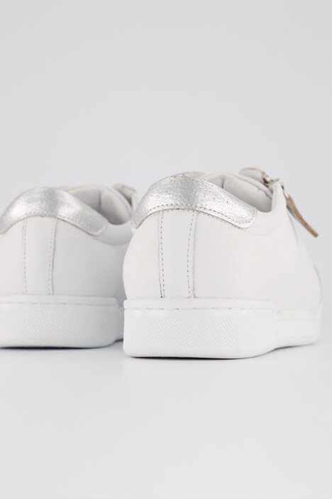 Leder-Sneaker, Reißverschluss, Wechselfußbett, Weite H