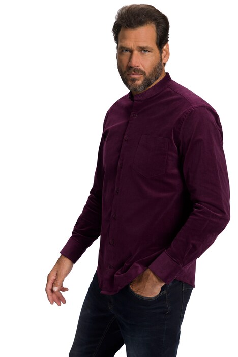 Kostkovaná košile, FLEXNAMIC®, stojáček, Modern střih do 8XL