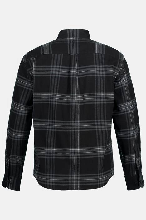 ruutupaita, pitkät hihat, nappikaulus, Modern Fit