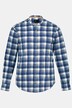 Chemise à carreaux en velours côtelé, tenue traditionnelle, col officier, Modern Fit