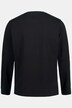 Langarmshirt, Basic, Langarm, V-Ausschnitt, bis 8 XL