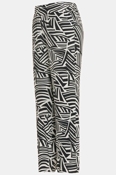 Marlenehose, Identity, Zebramuster, Elastikbund