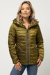 Steppjacke, Kapuze, Zipper, Langarm