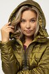 Steppjacke, Kapuze, Zipper, Langarm