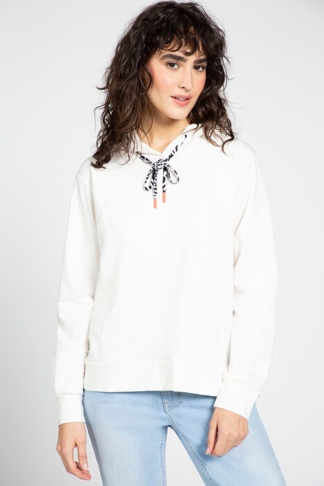 Hoodie, XL-Rückenmotiv, Sweatshirt, Kapuze, Langarm