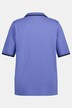 Poloshirt, Classic Fit, Polokragen, V-Ausschnitt