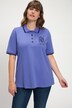 Poloshirt, Classic Fit, Polokragen, V-Ausschnitt